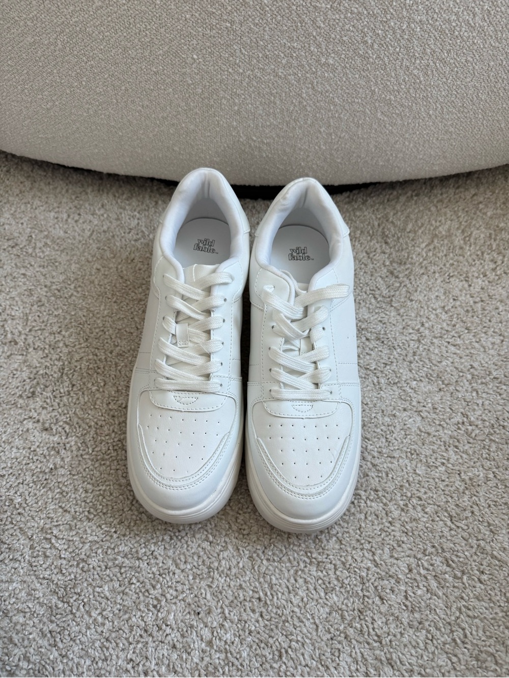 Wild Fable White High Casual Sneakers
